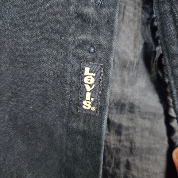 Levi Strauss & Co. Mens XL Blue‎ Long Sleeve Button Up Shirt Jacket Casual - Picture 4 of 10